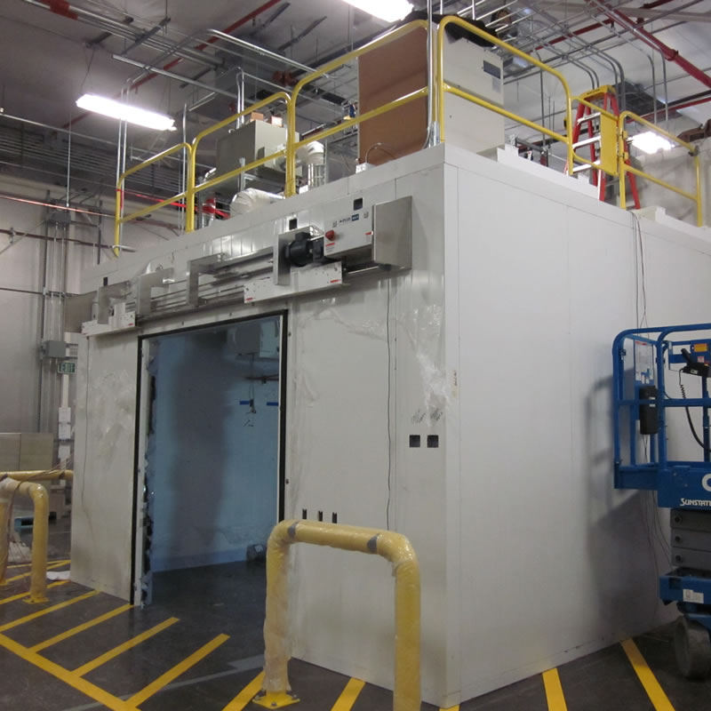 Genentech Transcritical CO2 Freezer Cold Room